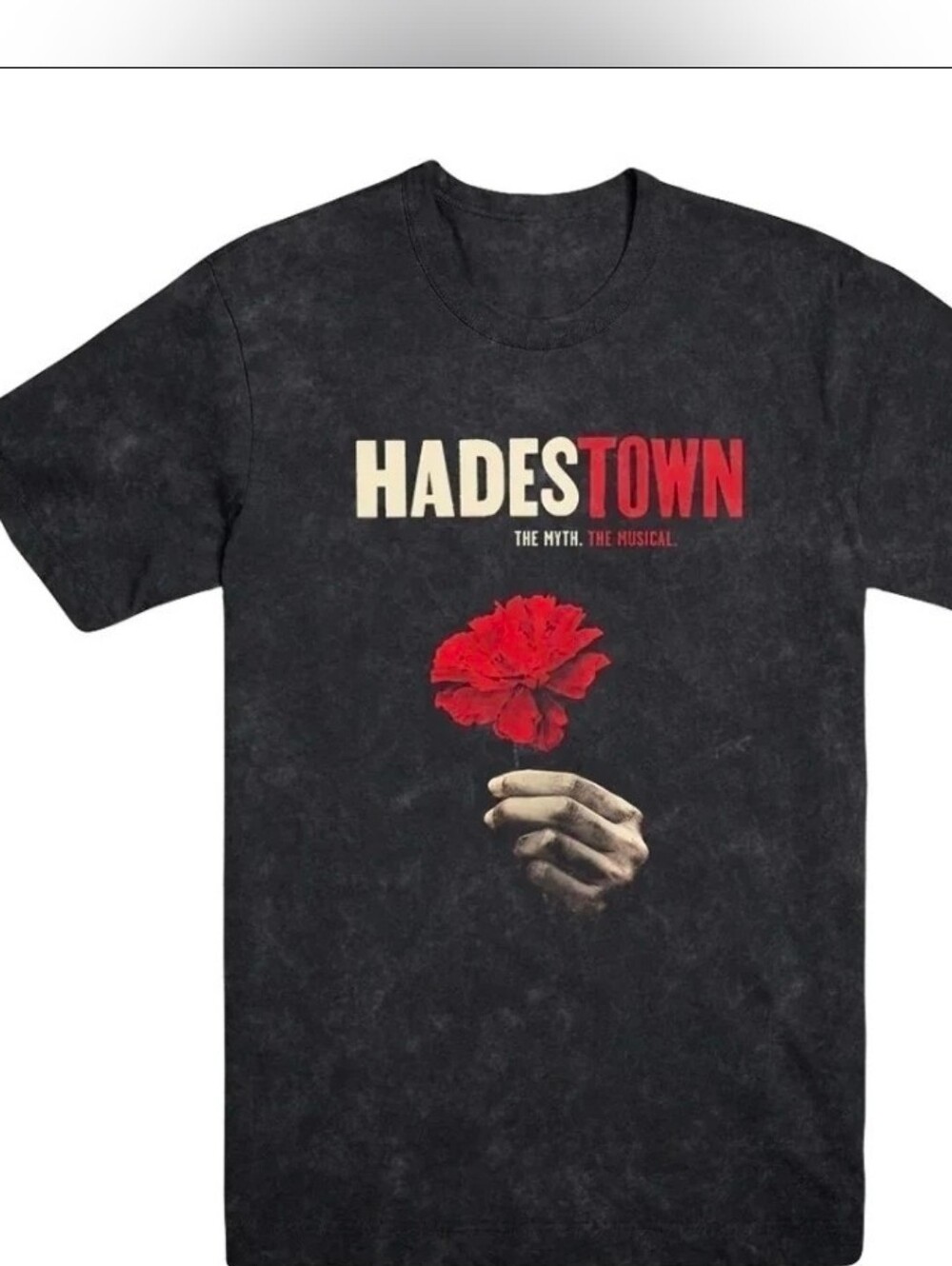 Hadestown Womens T-shirt Size Medium New Gothcore Broadway Rose
